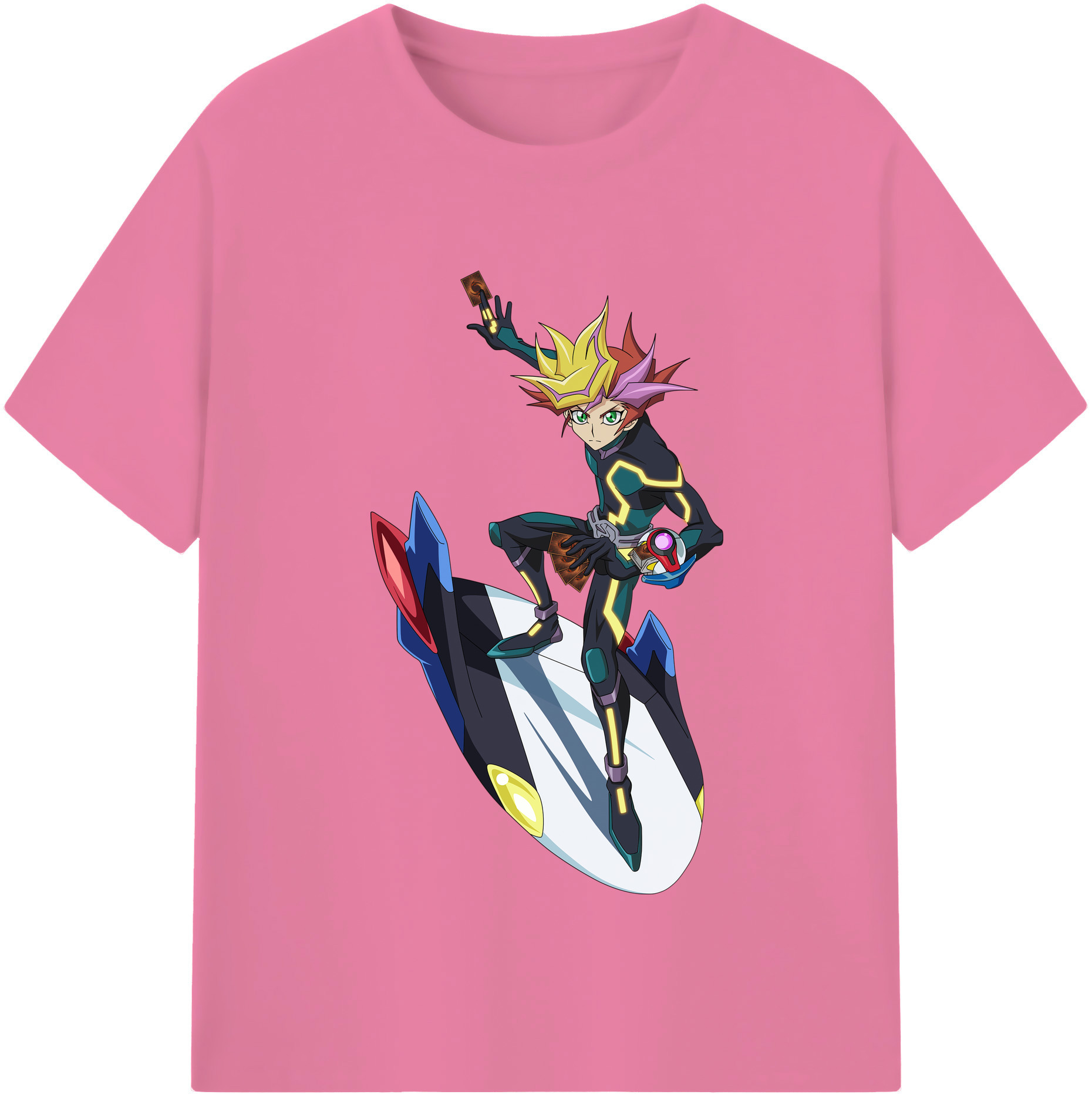 （画像用） 遊☆戯☆王 Yu-Gi-Oh! 綿100％半袖Tシャツ（フロントプリント）